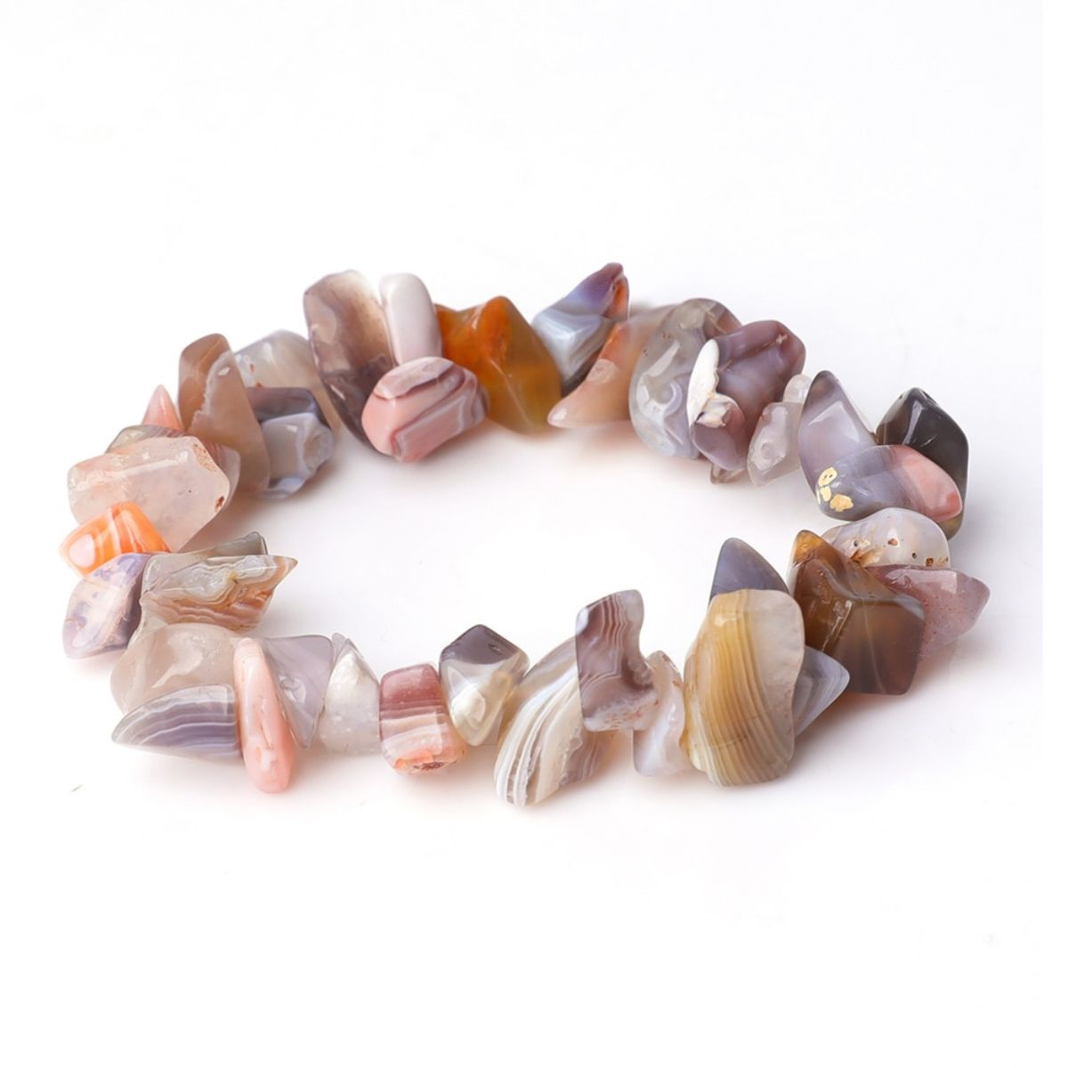 Chunky Persian Agate Chip Bracelet—Crystal Energy Jewellery - Image 5