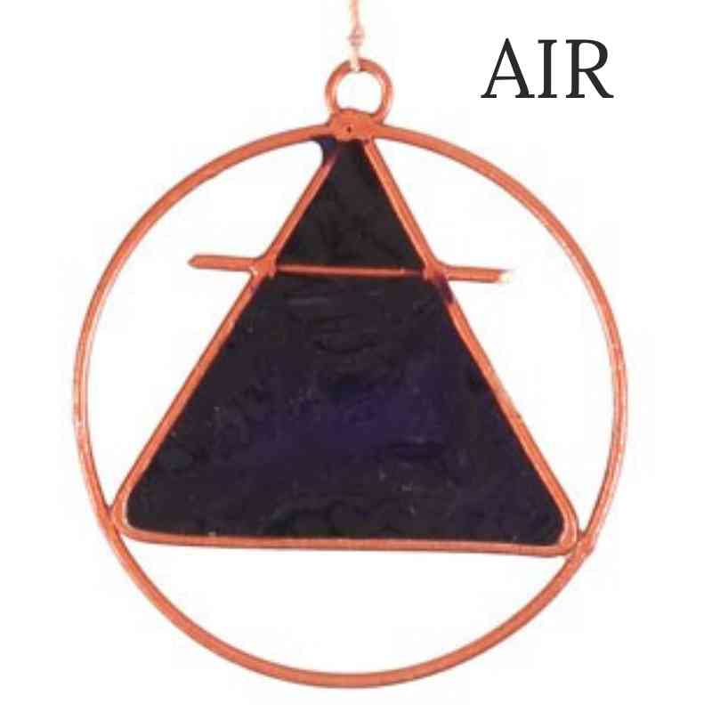 Four Elements Suncatchers—Air, Earth, Fire & Water - Image 2