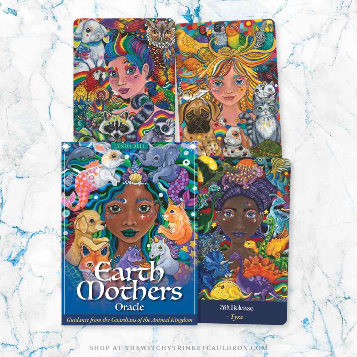 Earth Mothers Oracle Cards—Animal Guardian Oracle Deck