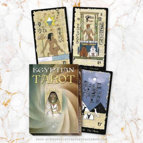 Egyptian Tarot Cards—Ancient Egypt Inspired Major Arcana Tarot Deck
