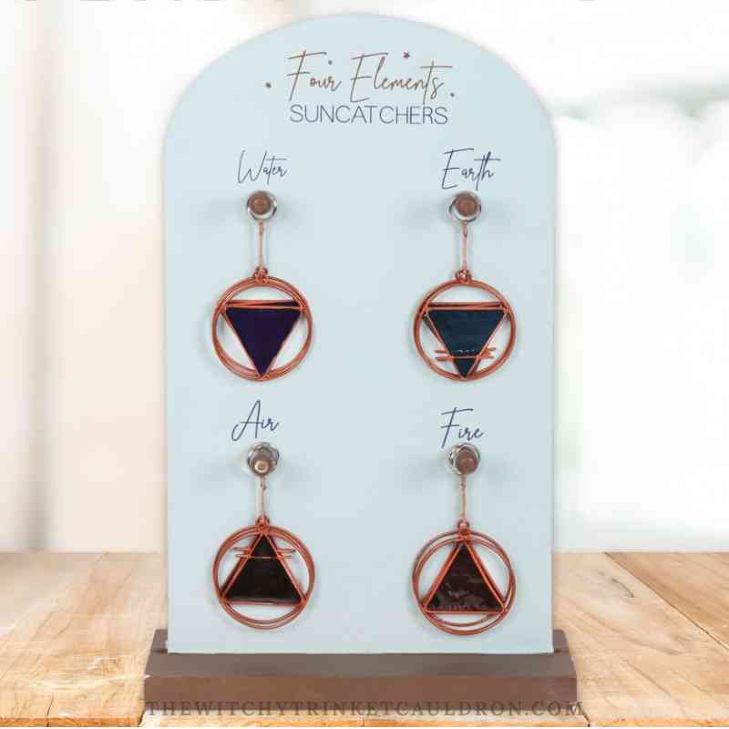 Four Elements Suncatchers—Air, Earth, Fire & Water - Image 10