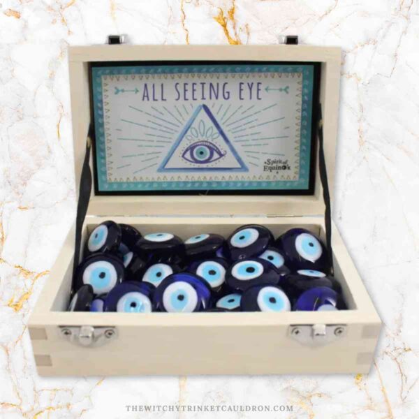 Evil Eye Glass Charm—Protective Nazar Talisman