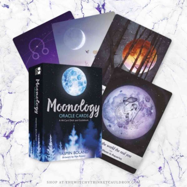 Moonology Oracle Cards—Moon Astrology Oracle Deck