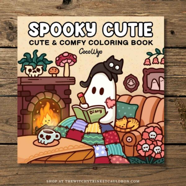 Coco Wyo Spooky Cutie—Cosy Halloween Colouring Book