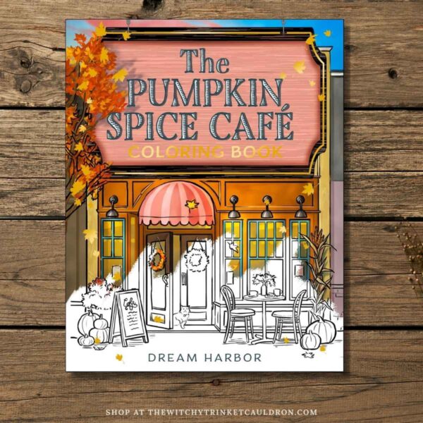 The Pumpkin Spice Cafe Coloring Book—Cosy Autumn Colouring