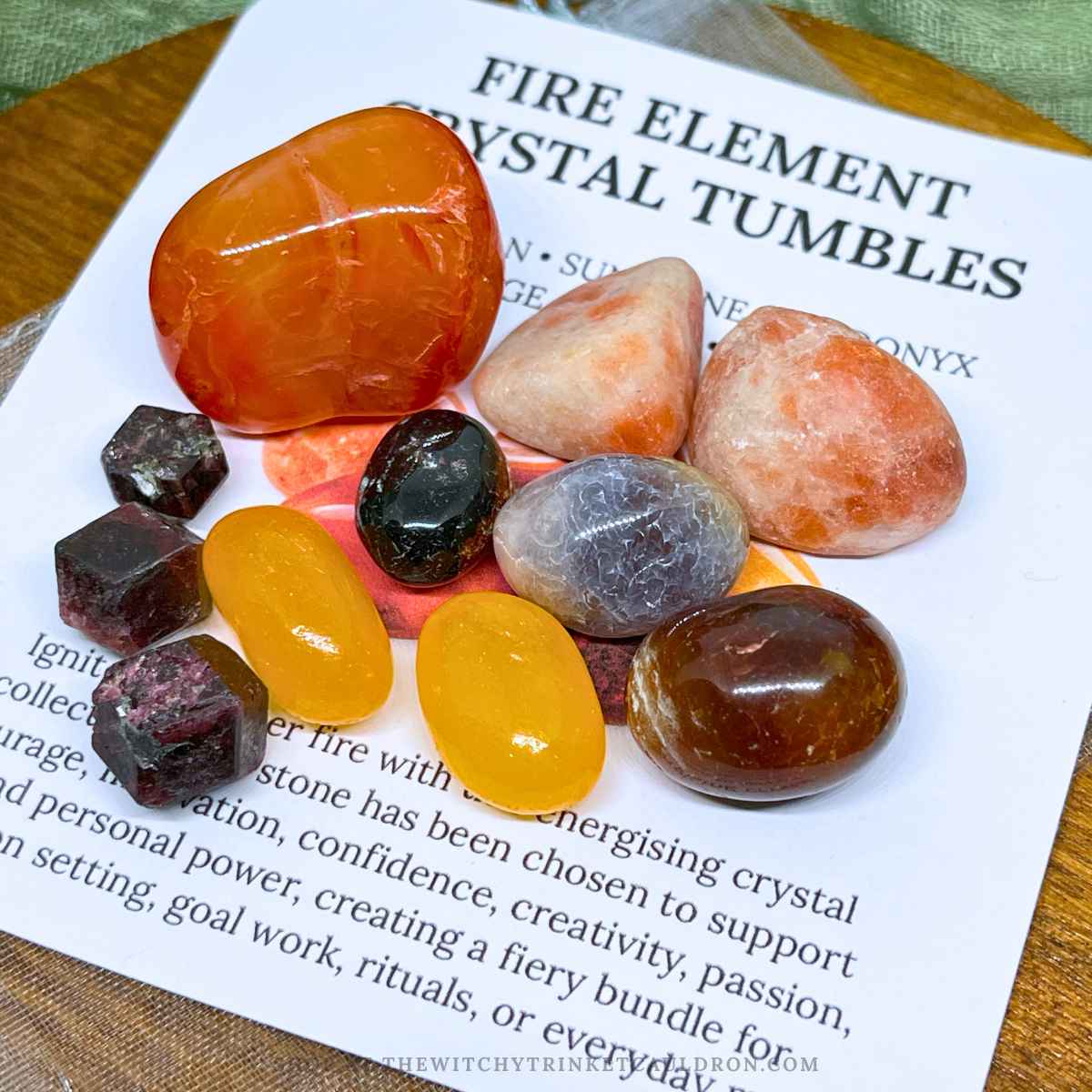 Fire Element Crystals—5 Crystal Varieties for Courage & Motivation