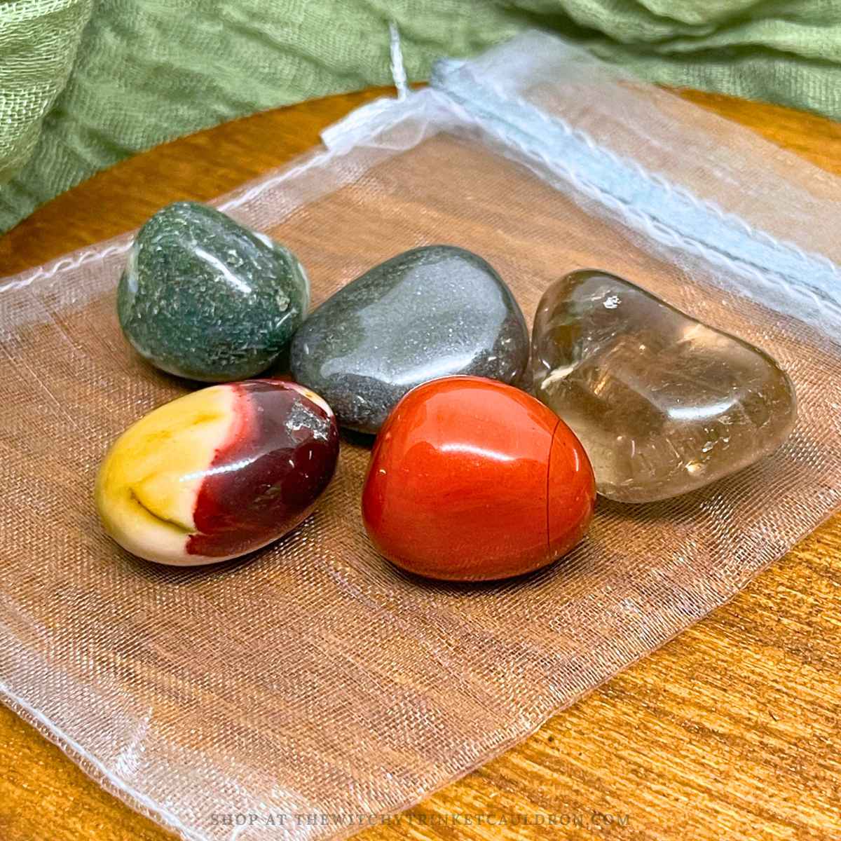 Earth Element Crystals—5 Tumbles for Grounding & Stability - Image 3