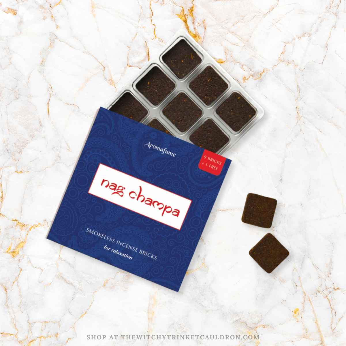 Nag Champa Smokeless Incense Bricks