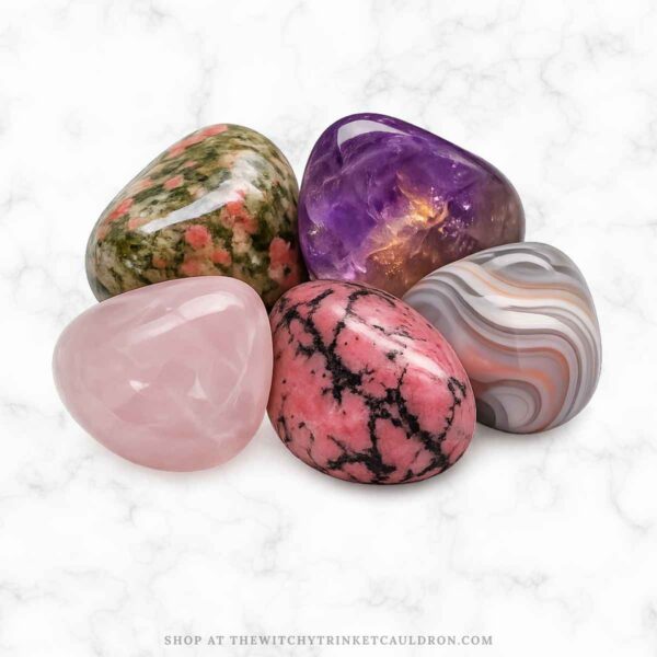 Self-Love Crystals—5 Crystal Tumbles for Compassion & Emotional Healing