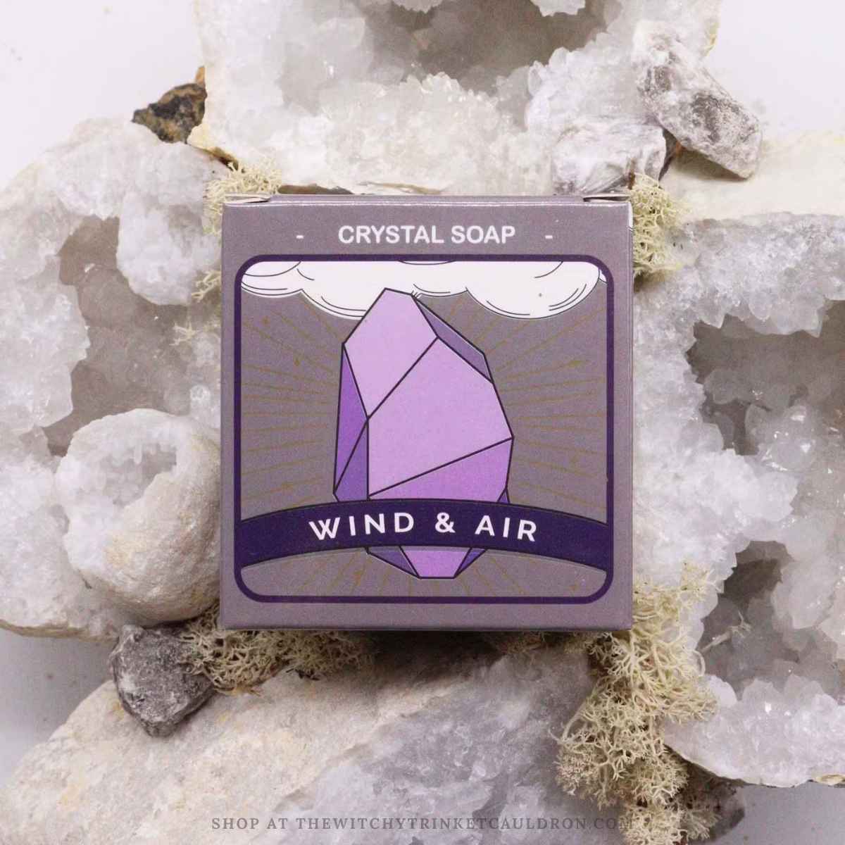 Air Element Crystal Soap—Surprise Crystal Inside - Image 2