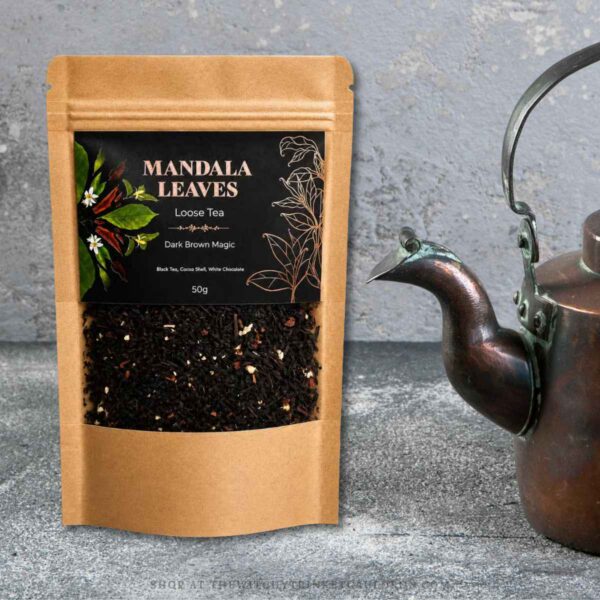 Dark Brown Magic Tea Blend—Loose Leaf Flavoured Tea