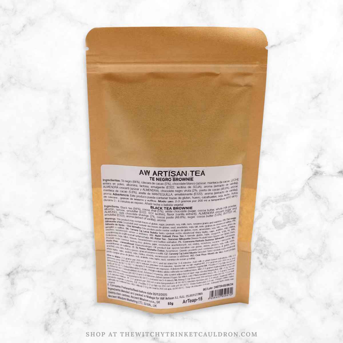 Dark Brown Magic Tea Blend—Loose Leaf Flavoured Tea - Image 4