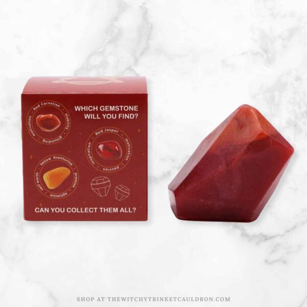 Fire Element Crystal Soap—Surprise Crystal Inside