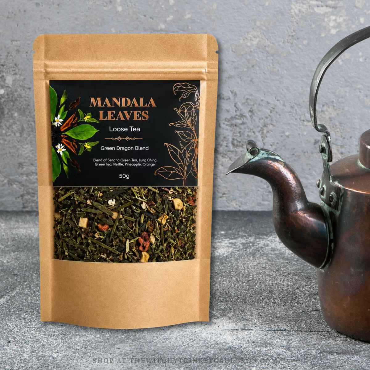 Green Dragon Tea Blend—Loose Leaf Flavoured Tea