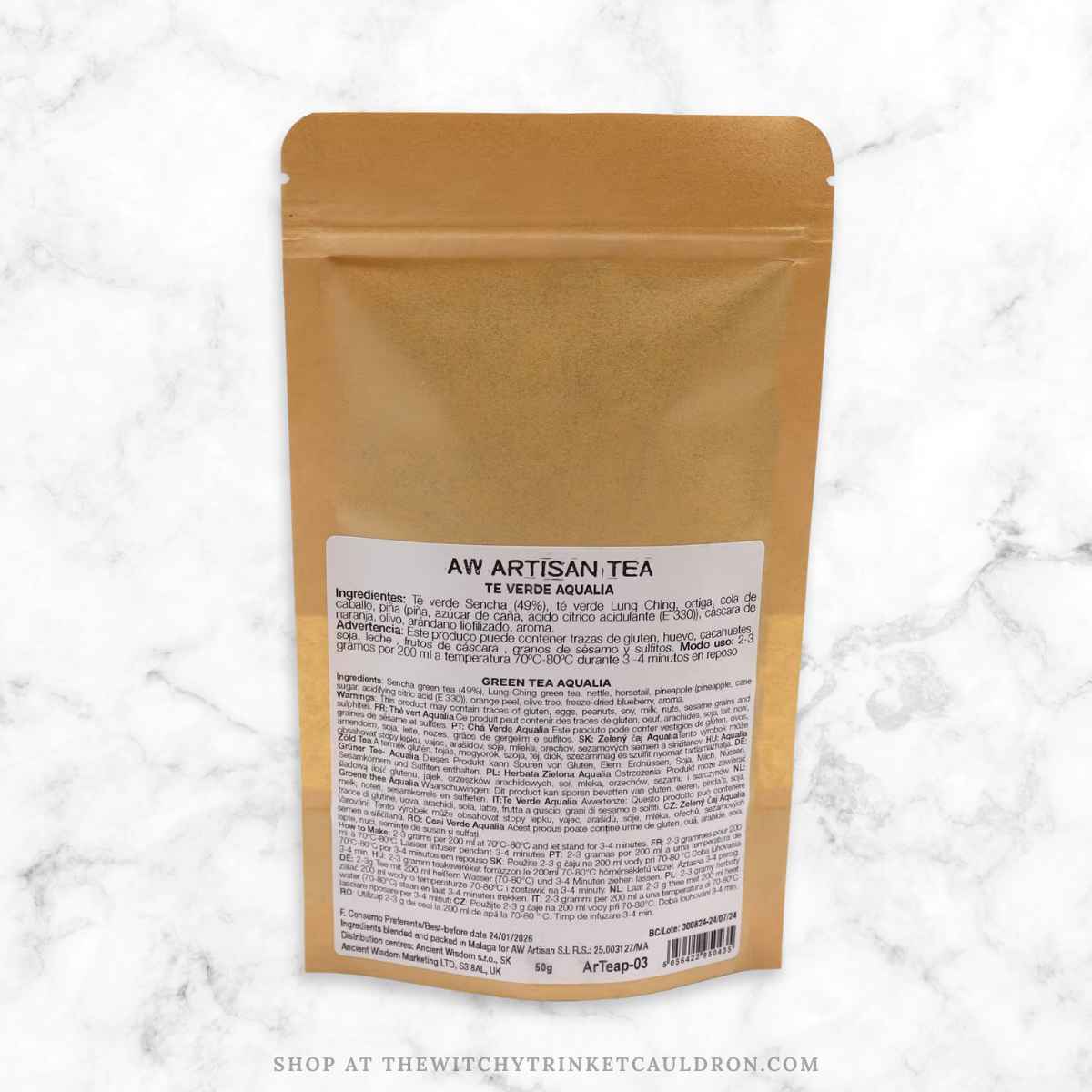 Green Dragon Tea Blend—Loose Leaf Flavoured Tea - Image 4