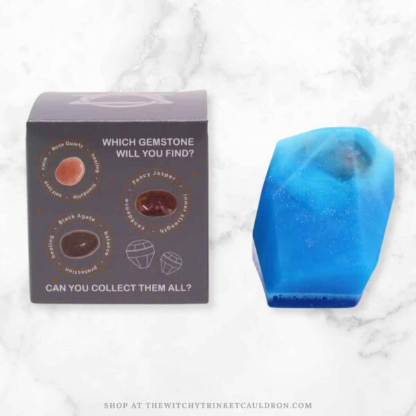 Water Element Crystal Soap—Surprise Crystal Inside